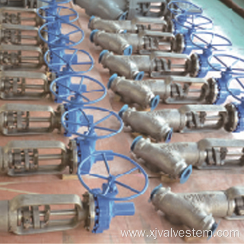 High pressure hydrogenation valve